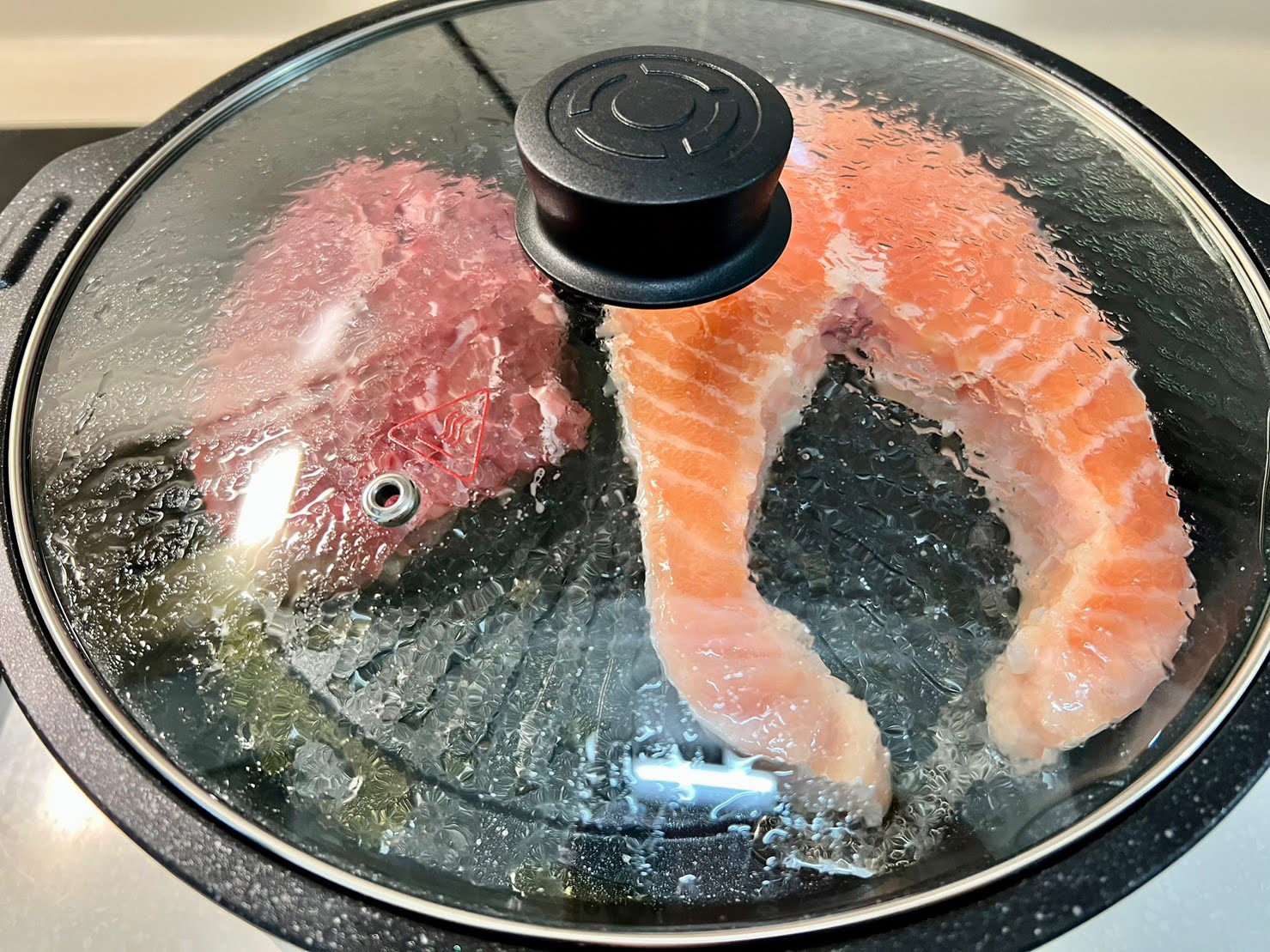 RASTO AP5分離式萬用沾內層料理鍋 開箱心得 火兩件組不鍋推薦 送禮自用 煎牛排鮭魚