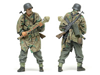 Tamiya 1/35 GERMAN INFANTRY (SET LATE WWII) (35382) Color Guide & Paint Conversion Chart