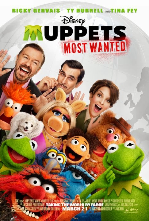 Muppets Most Wanted (2014) Movie Poster