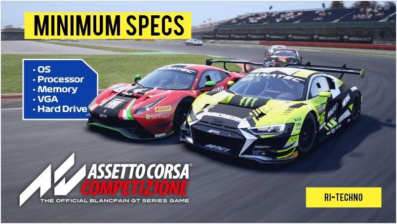 Assetto Corsa Competizione system requirements