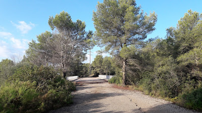 La Pobla de Montornès a Tarragona GR-92, camí al Mas del Mèdol i pont sobre l'autopista AP-7 E-15