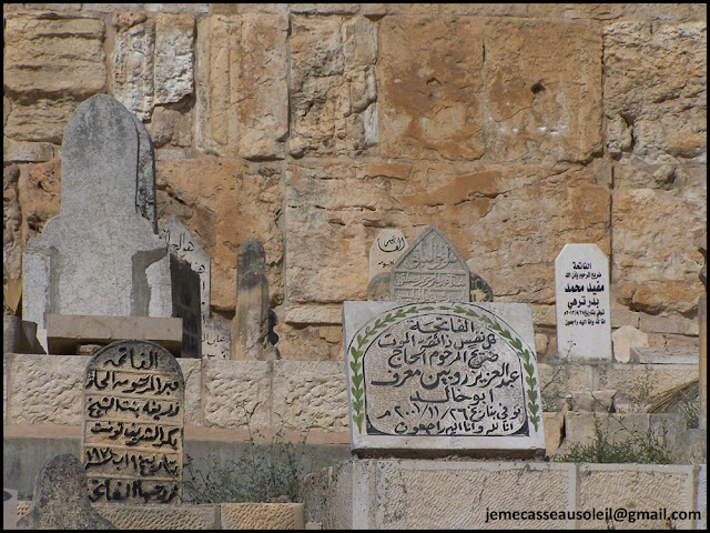 Cimetière musulman à Jérusalem