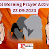 School Morning Prayer Activities - 22.09.2023 :