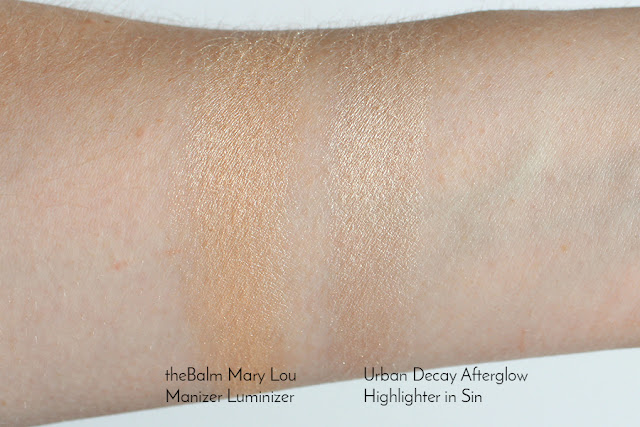 Urban Decay Afterglow 8-Hour Highlighter Powder in Sin | Review & Swatches