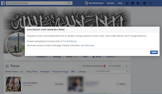 Anda Diblokir Untuk Sementara Waktu Facebook Menggunakan Fitur Hapus Pertemanan