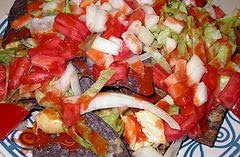 Mexican tomato salad