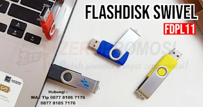 USB Flashdisk promosi model Swivel FDPL11, Usb putar FDPL11, USB Twisting PL11