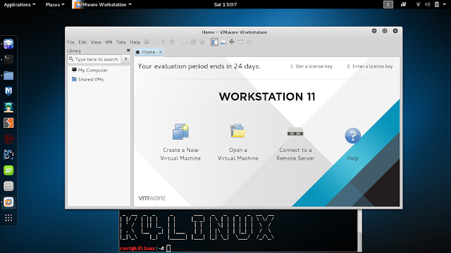 Kali Linux 2.0 Tutorials Vmware workstations