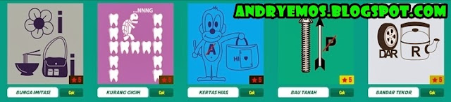 Kunci Jawaban Game  Tebak Gambar Android Level 1 9 Arie 
