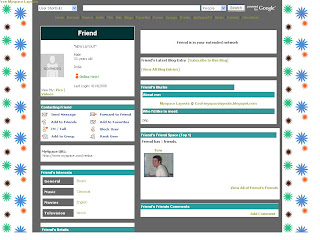 Default Myspace Layouts