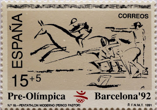 PRE-OLÍMPICA BARCELONA 92. PENTATHLÓN MODERNO