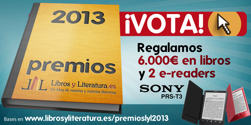 Votanos y entra en el sorteo de un lote de 5 libros.