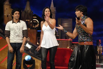 Katrina on the sets of Oye It’s Friday Pictures