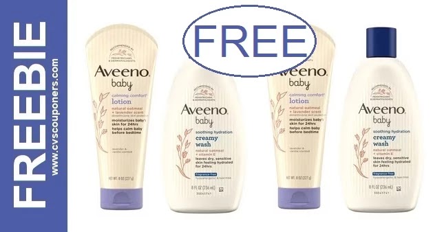 FREE Aveeno Baby Product CVS Deals