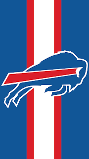 Wallpaper Buffalo Bills blue black para celular gratis