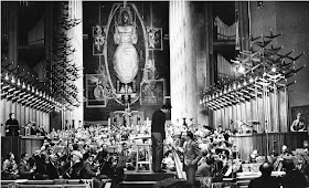 Britten at rehearsals for the premiere of the War Requiem at Coventry Cathedral