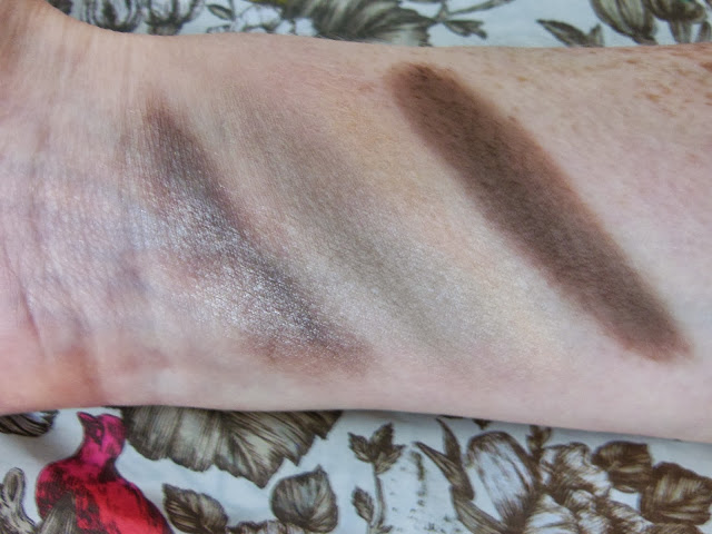 Bare Minerals power neutrals palette swatches