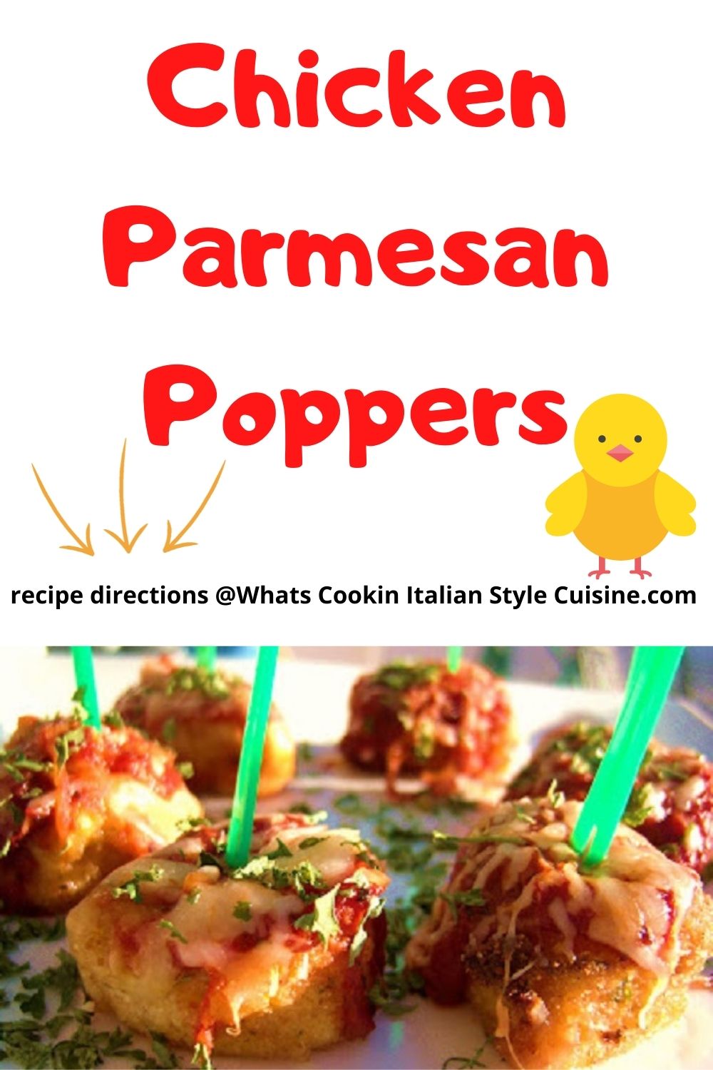 pin for later chicken parmesan appetizers