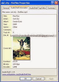  penambah foto kedalam mp3/lagu (audioshell.exe)