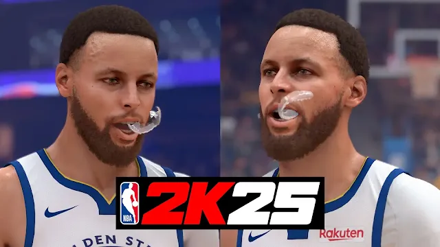 NBA 2K25 Stephen Curry Cyberface & Body Update