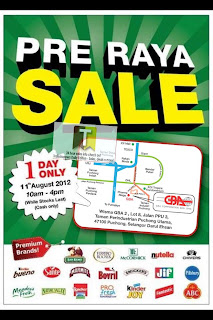 GBA Pre-Raya Warehouse Clearance Sale 2012