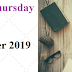 The Thursday Book: October 2019