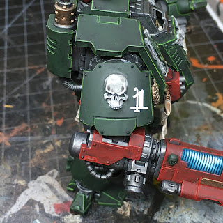 Dark Angels Redemptor Dreadnought WIP