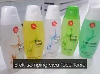 Efek Samping Viva Face Tonic Bengkuang, Lemon, dan Green Tea