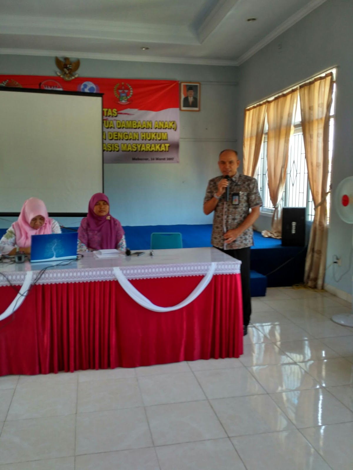 Kegiatan parenting skill bagi orangtua ABH Lapas Kelas 1 Makassar