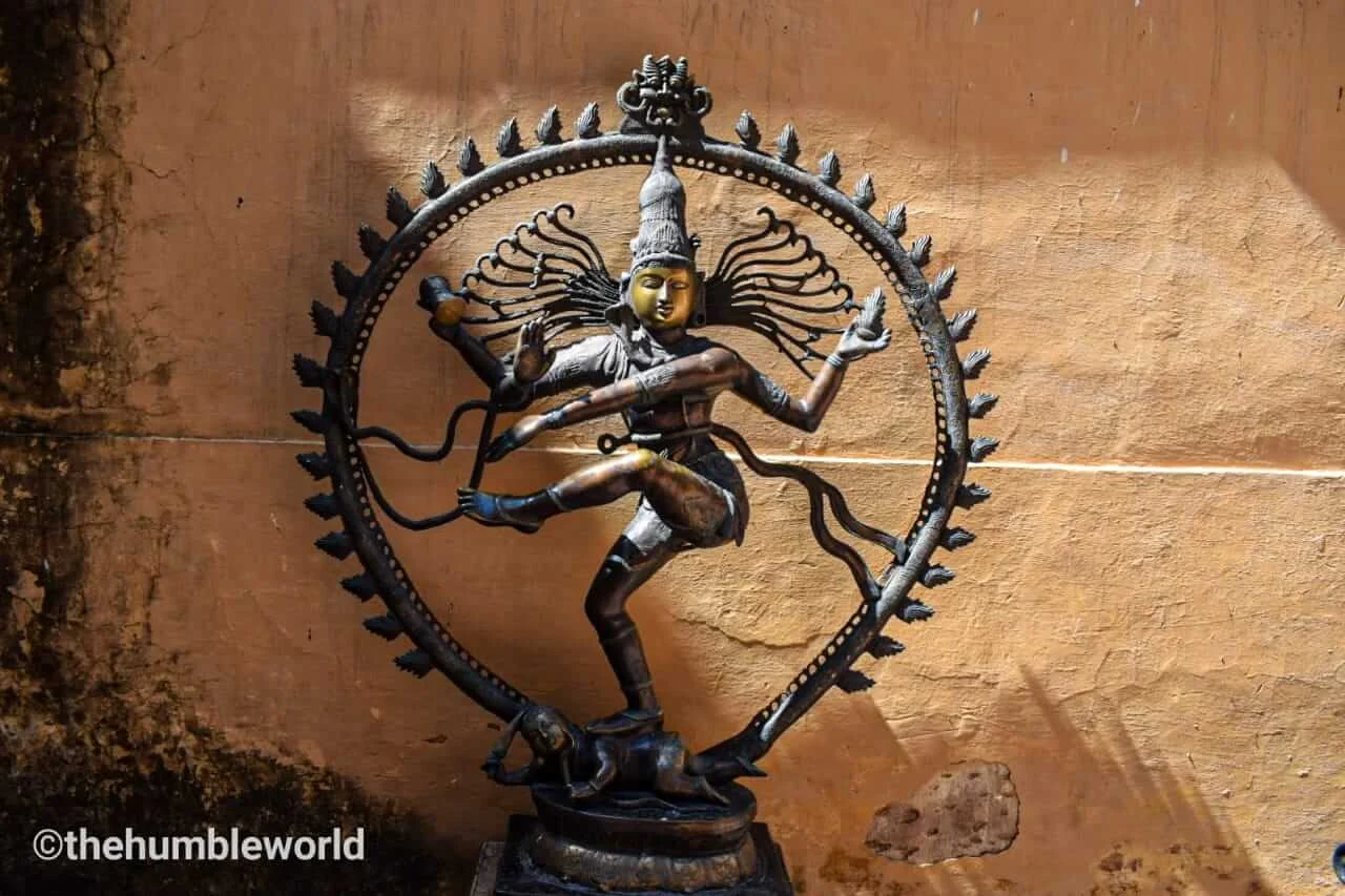 Beautiful Natarajan statute in Amber Fort