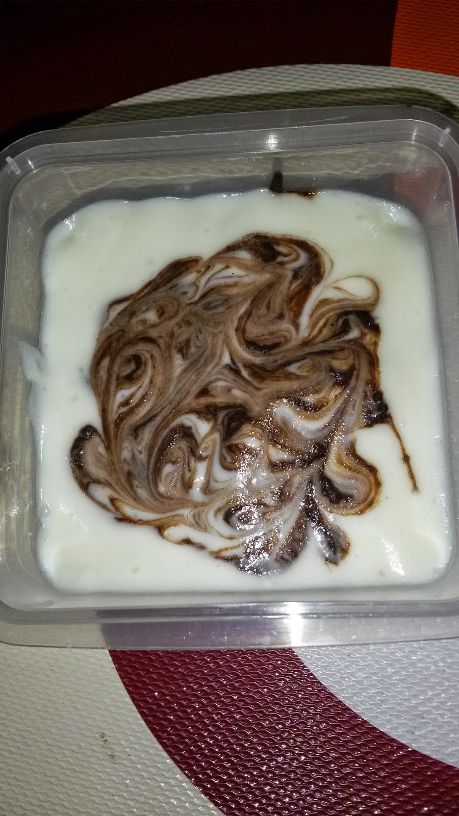 Resepi Kek Batik Cheese Leleh - Pewarna c