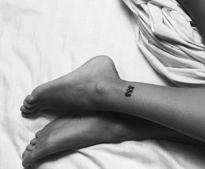 Penelope Cruz Leg Tattoos