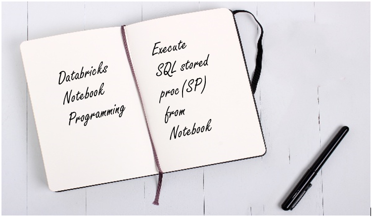 Call a stored procedure from the databricks notebook