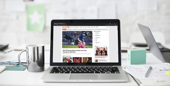 Download template blogger Report9 Premium