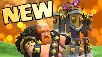 Sosok dan Statistik Archer Tower Level 14 dan Giant Level 8
