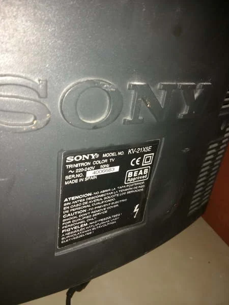 sony CRT retrogaming