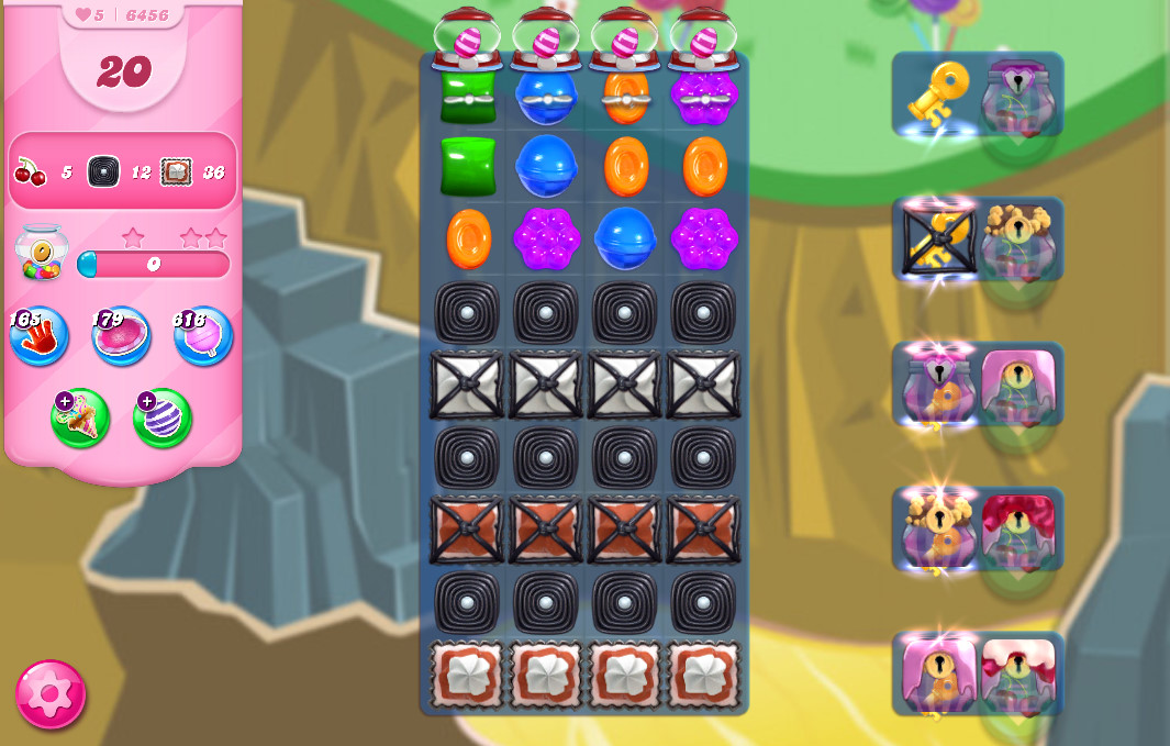 Candy Crush Saga level 6456