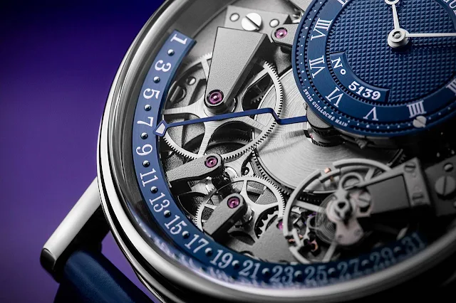 Breguet Tradition Quantième Rétrograde 7597 Blue Dial