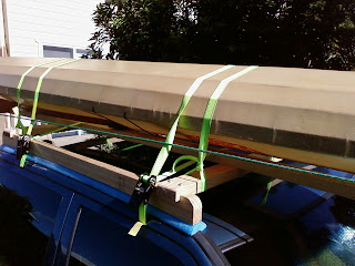 Feral paddler: Home made roof racks