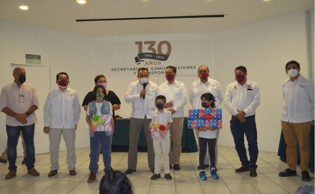 El Centro SCT Yucatán conmemora el 130 aniversario de la SCT