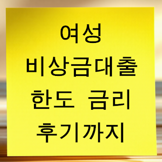 KB저축은행 kiwi여성비상금대출