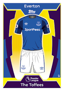 Topps Match Attax 2017-2018 Everton Set