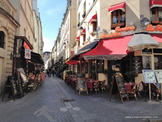 calles bonitas de París