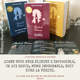 Collection Sherlock Holmes chez Archipoche happybook happymanda livreaddict