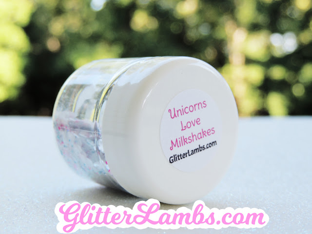 Glitter Lambs "Unicorns Love Milkshakes" Loose Glitter-Craft Glitter-Nail Art Glitter