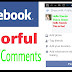 How to write Color text on Facebook