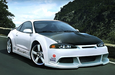 Mitsubishi eclipse Sporty Car |