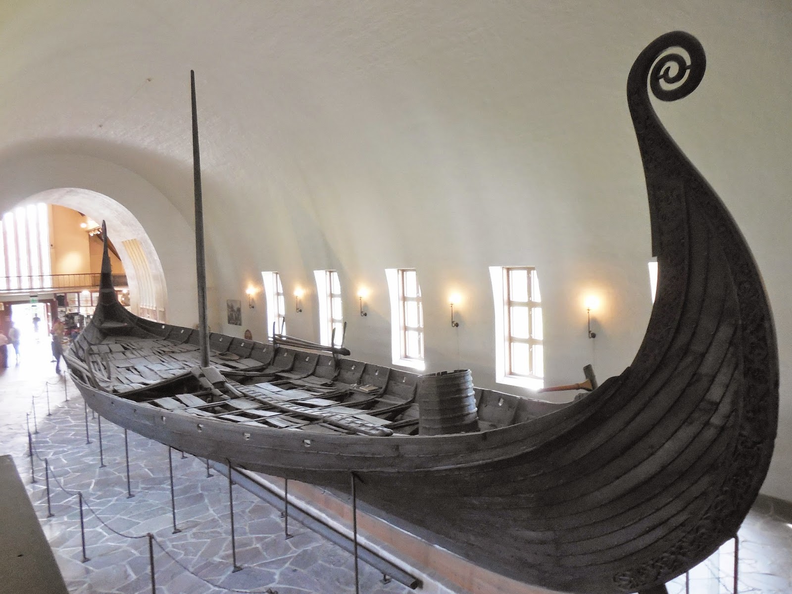 Oslo. The Oseberg burial ship. Viking Ship Museum ...