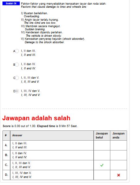Ujian JPJ KPP01 Online Theory Test (Tips Lulus Ujian Lesen 
