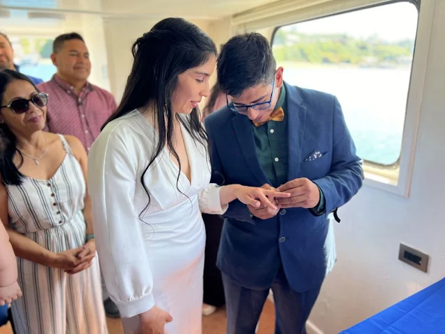 Javiera Guerrero y Christian Garrido